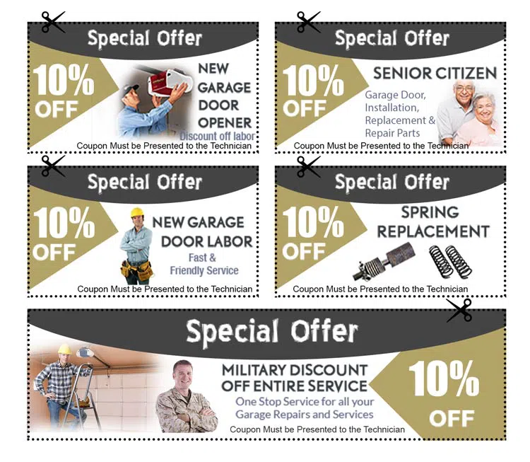 United Garage Door Service Hanover Park, IL 630-556-7160 - Coupon